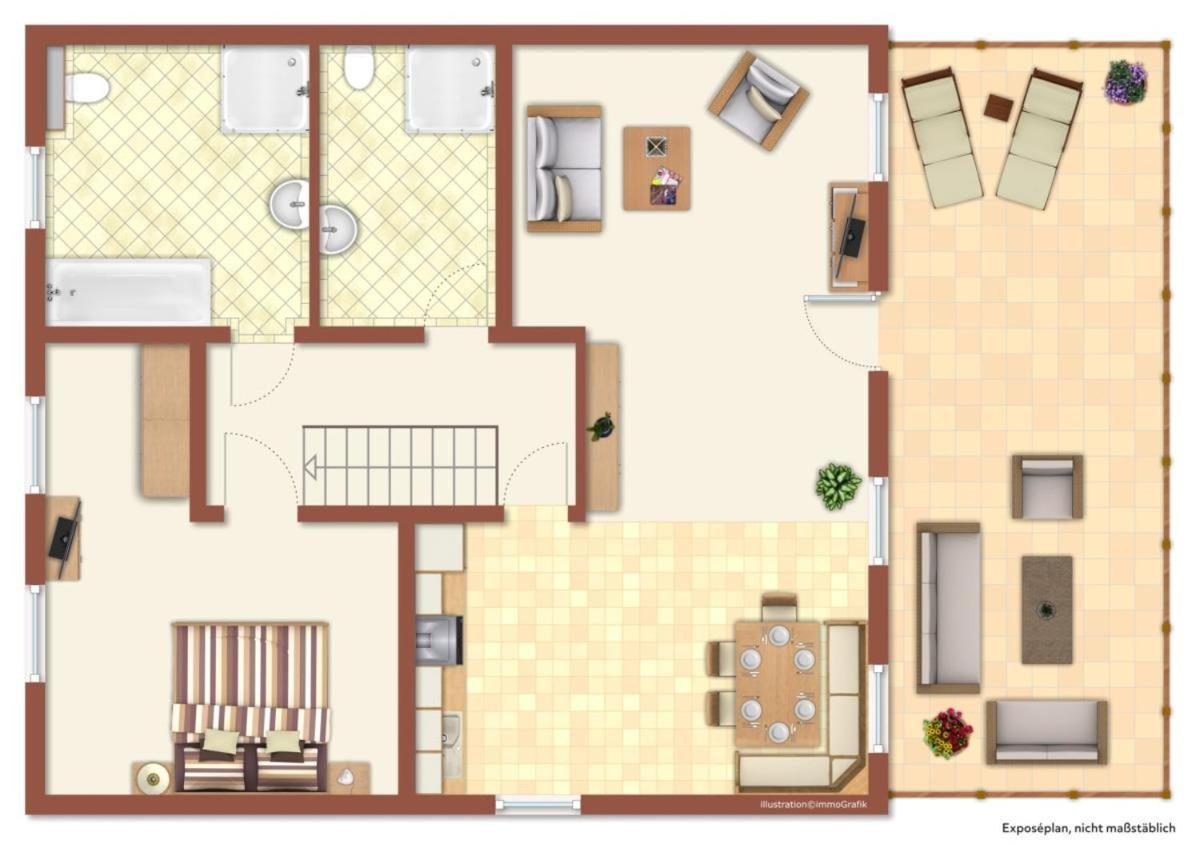 Haus Seazeit, Meersicht Apartment